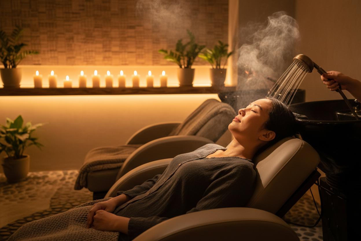 新竹頭皮保養結合新竹舒壓洗頭的放鬆實踐指南：從精油按摩到緊繃舒壓的日常身心平衡之道與節奏｜新竹頭皮保養