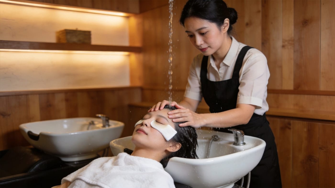 竹北頭皮護理與竹北頭皮SPA：從緊繃到輕盈，感受洗頭按摩與精油的深層放鬆時光